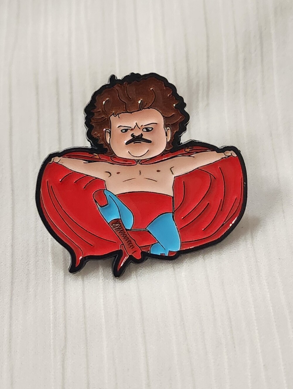 ​✨️ 🤼‍♂️ "Nacho Libre" Enamel Pin